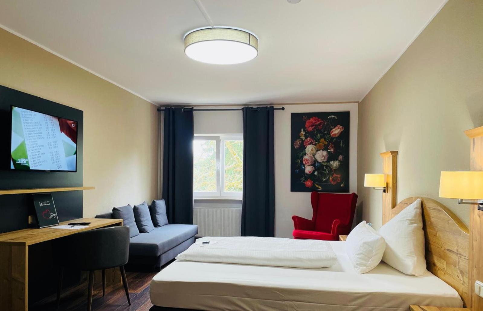 Hotel Waldesruh Mühltal Esterno foto